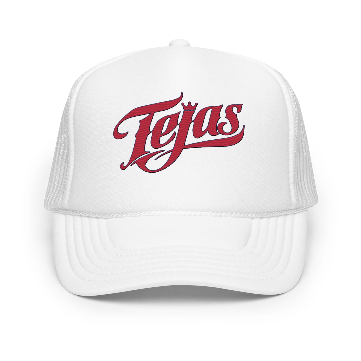 Tejas Baseball Foam trucker hat