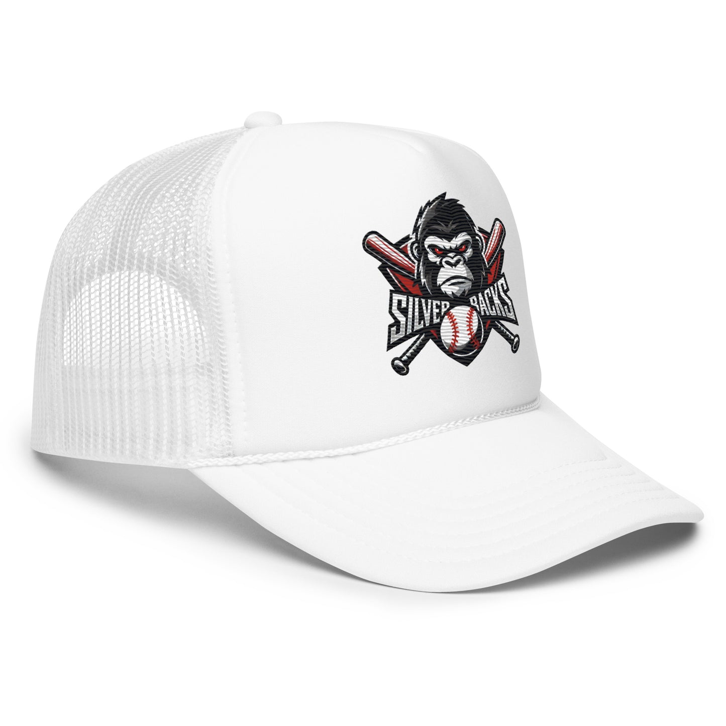 Silverbacks Baseball Foam trucker hat