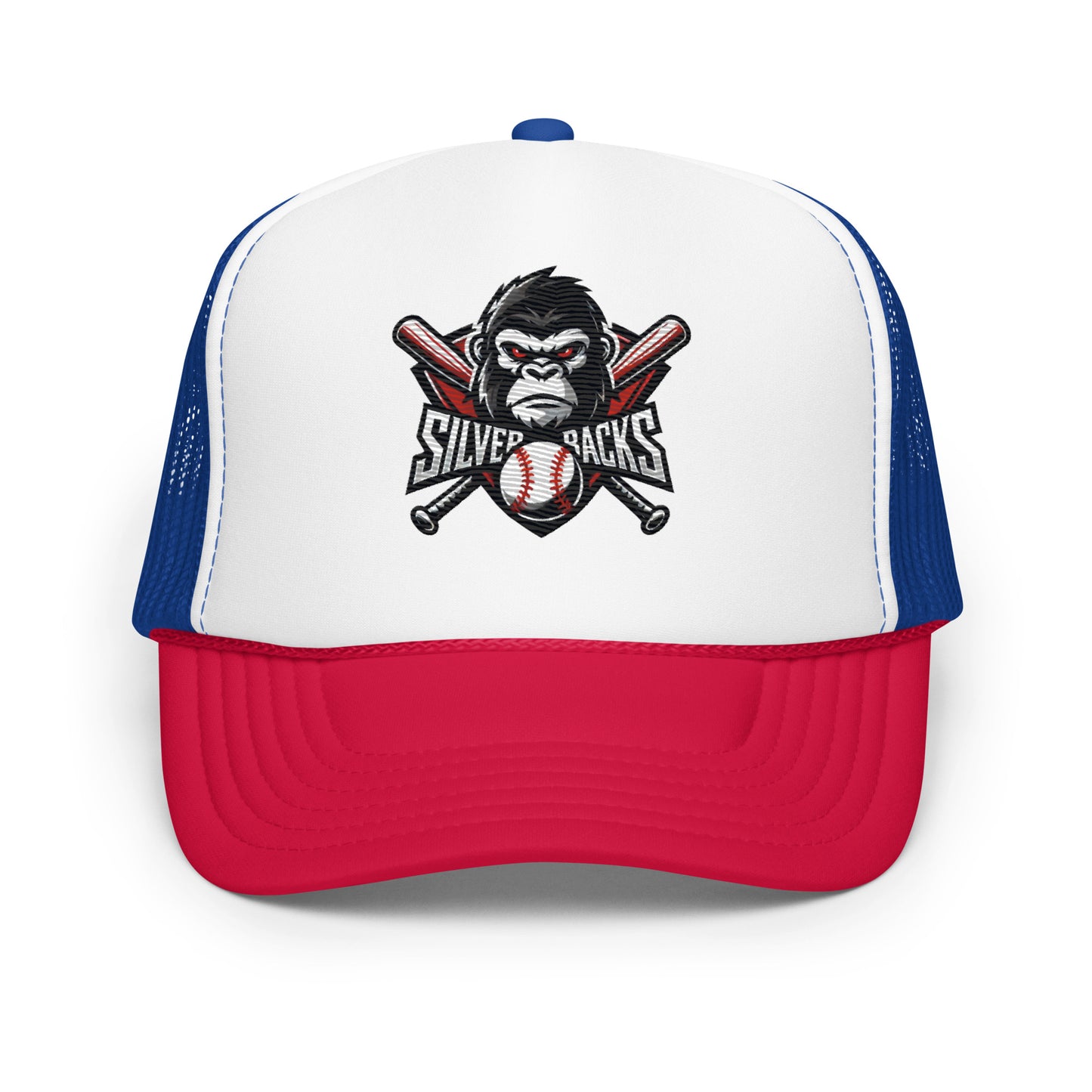 Silverbacks Baseball Foam trucker hat