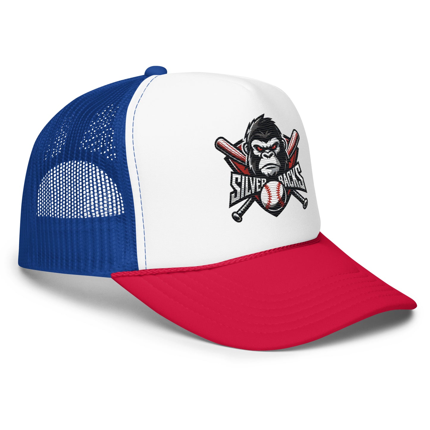 Silverbacks Baseball Foam trucker hat