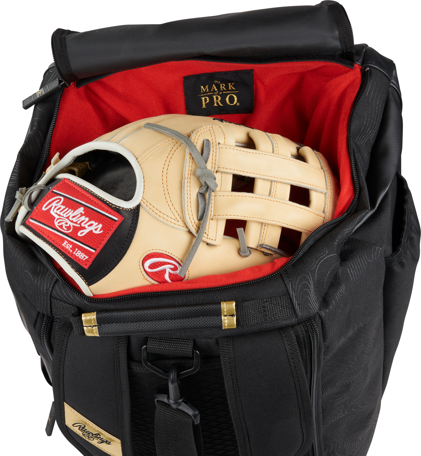 RAWLINGS GOLD COLLECTION HYBRID BACKPACK-DUFFEL BAG Bat Club USA