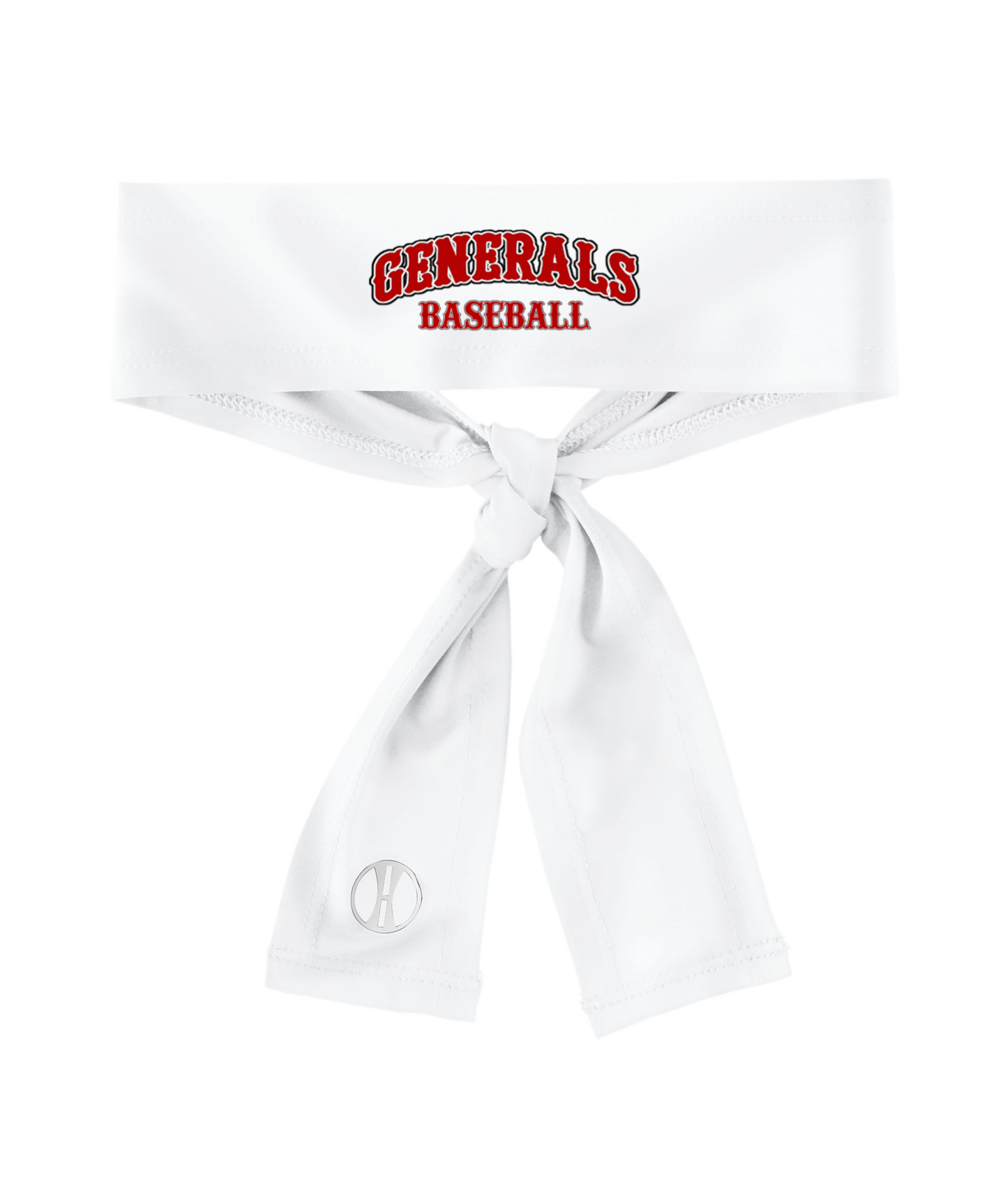 Zoom Tie Headband - BC Generals Baseball