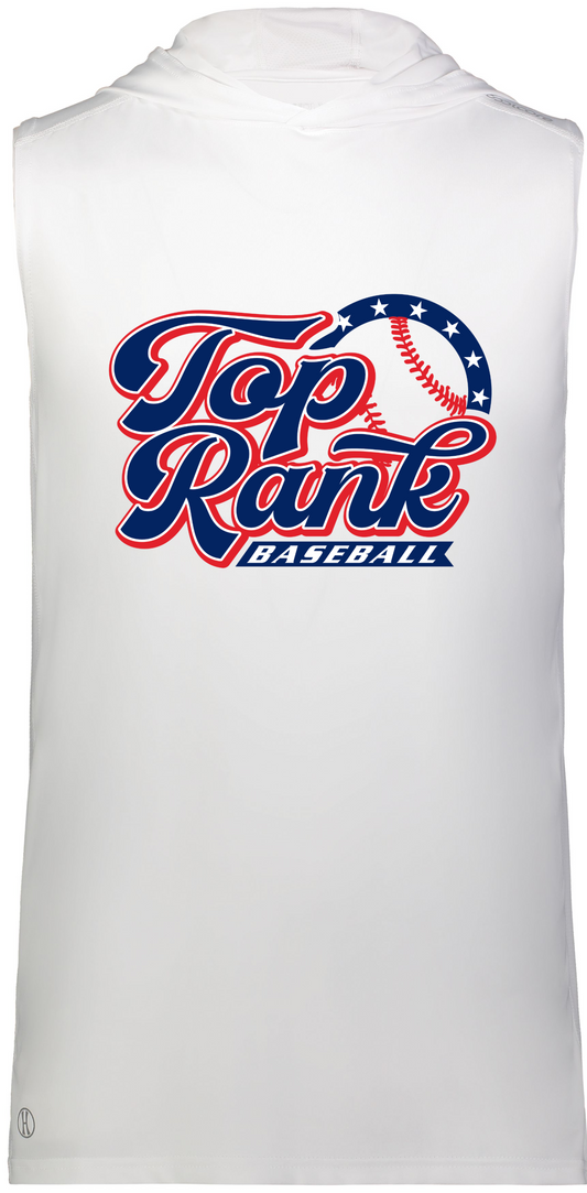 Sleeveless Hoodie - Top Rank Baseball