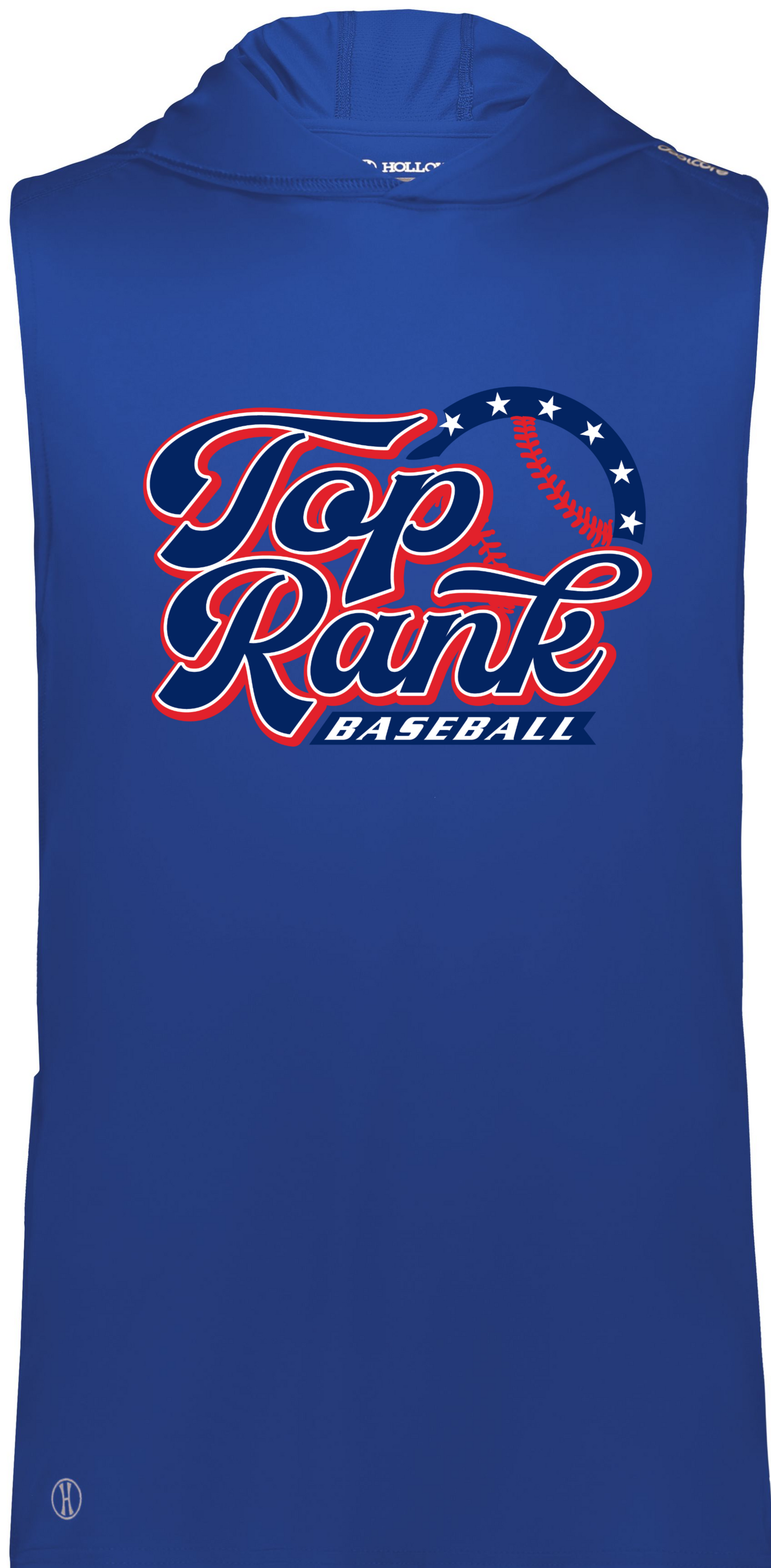 Sleeveless Hoodie - Top Rank Baseball