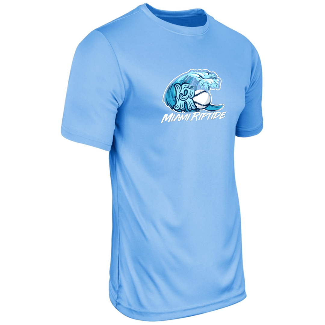 Baseball practice tee Light Blue - Miami Riptide Baseball