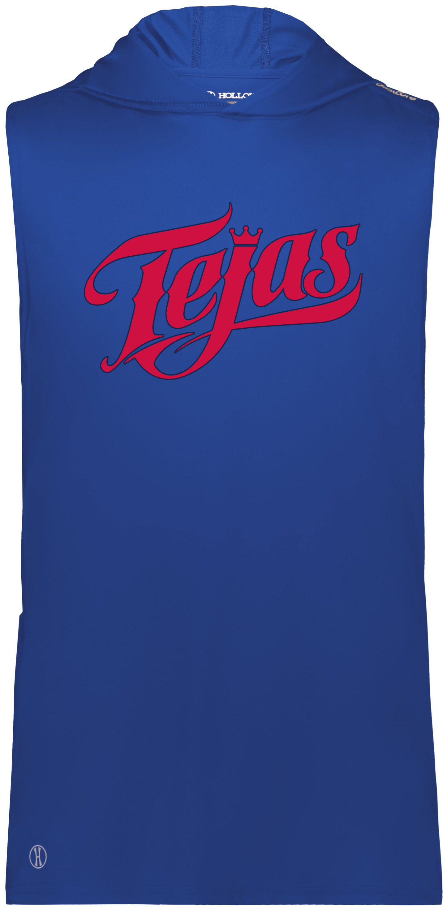 Tejas Baseball Sleeveless Hoodie Powered by Coolcore®