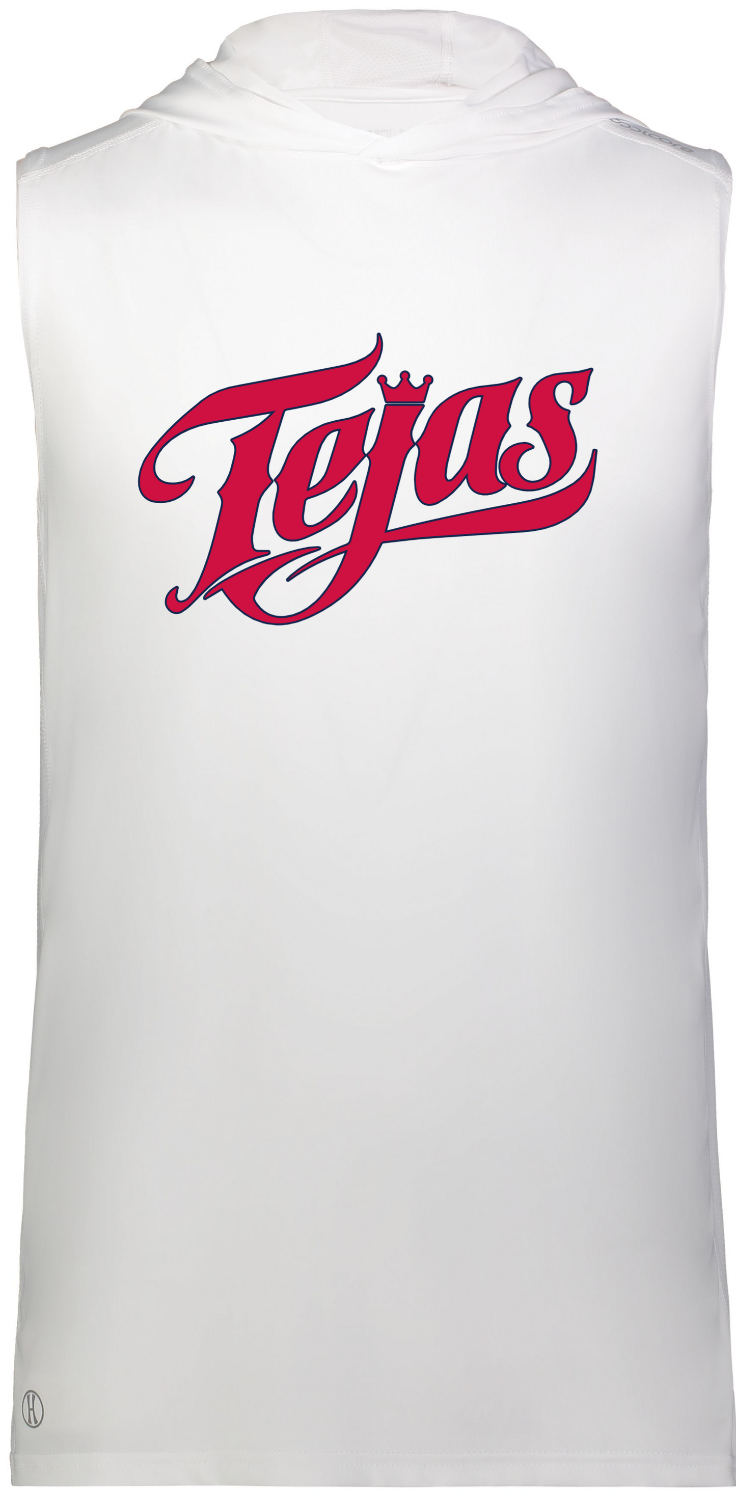 Tejas Baseball Sleeveless Hoodie Powered by Coolcore®