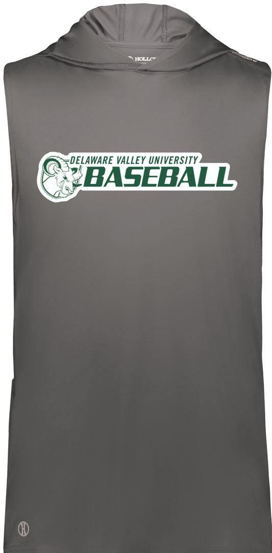 DVU Baseball Sleeveless Hoodie Powered by Coolcore®