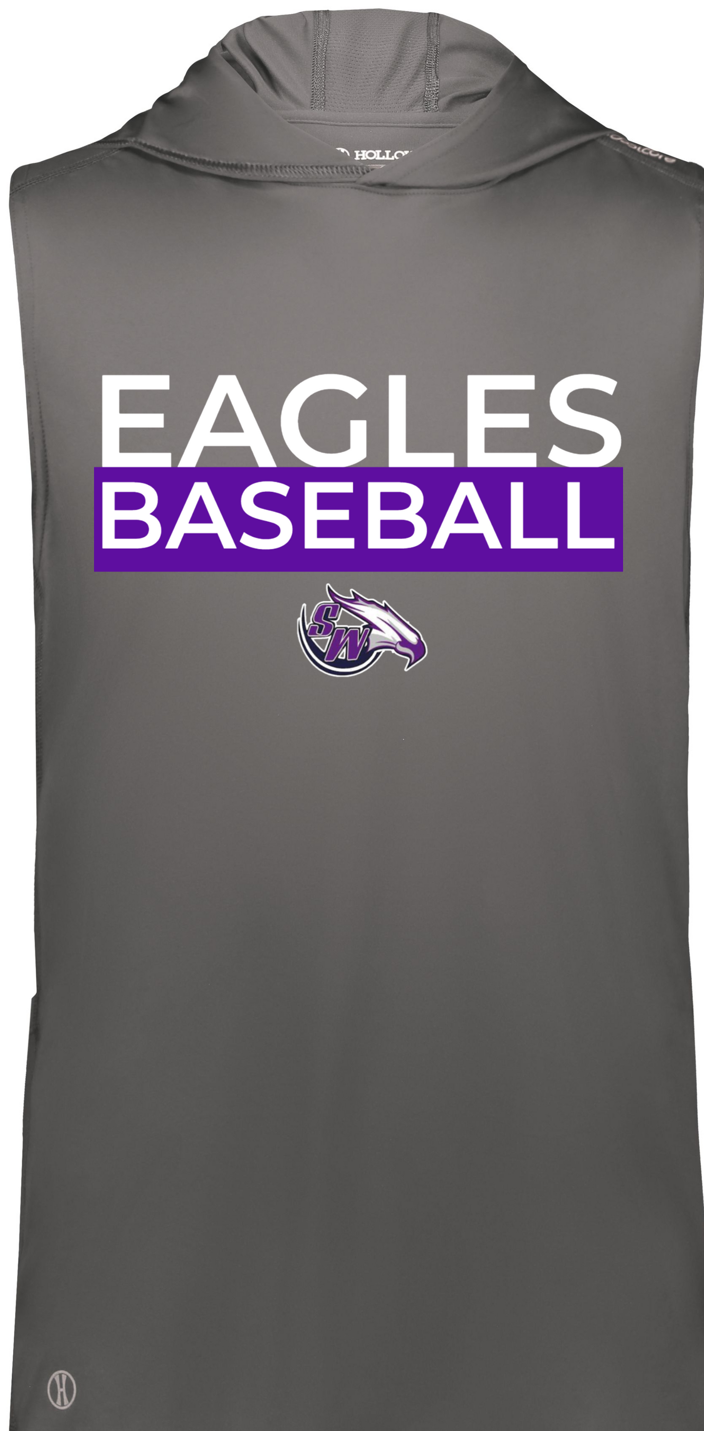 Southwest Eagles Baseball Sleeveless Hoodie Powered by Coolcore®