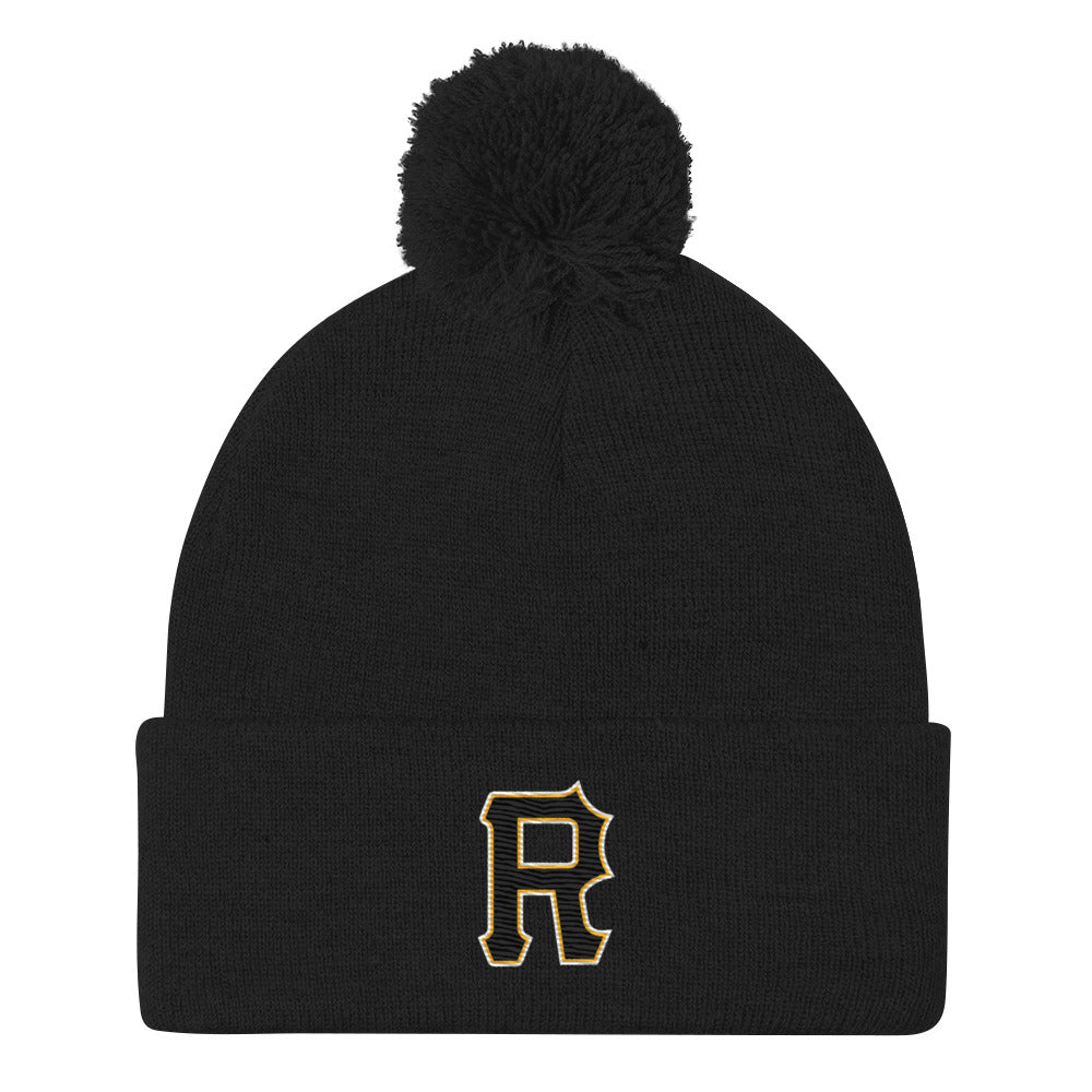 Pom-Pom Beanie - RoswellBSBL Pirates