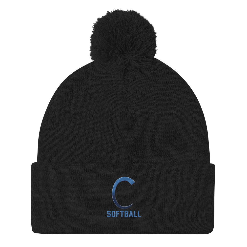 Pom-Pom Beanie - ACC Softball