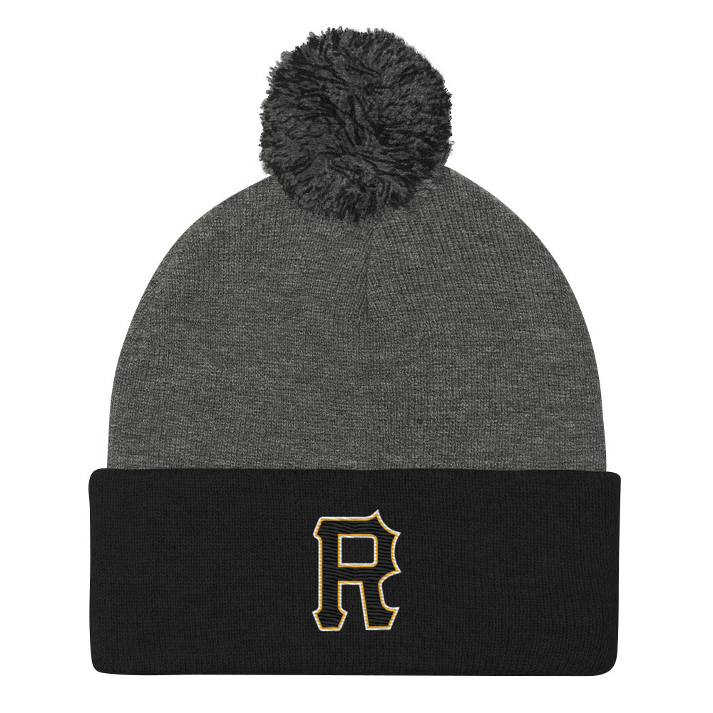 Pom-Pom Beanie - RoswellBSBL Pirates