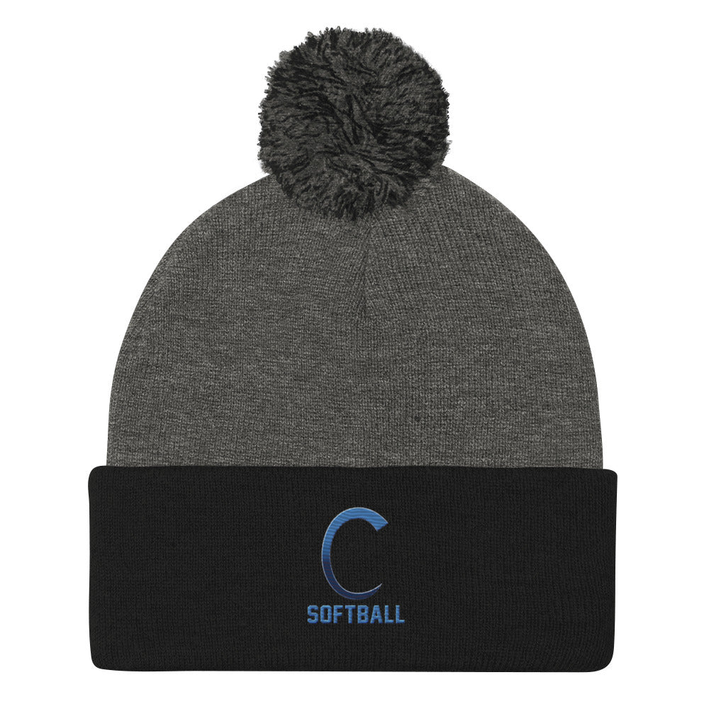 Pom-Pom Beanie - ACC Softball