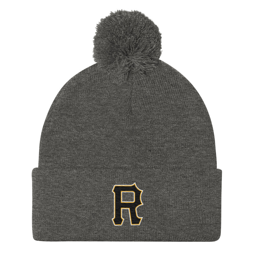 Pom-Pom Beanie - RoswellBSBL Pirates