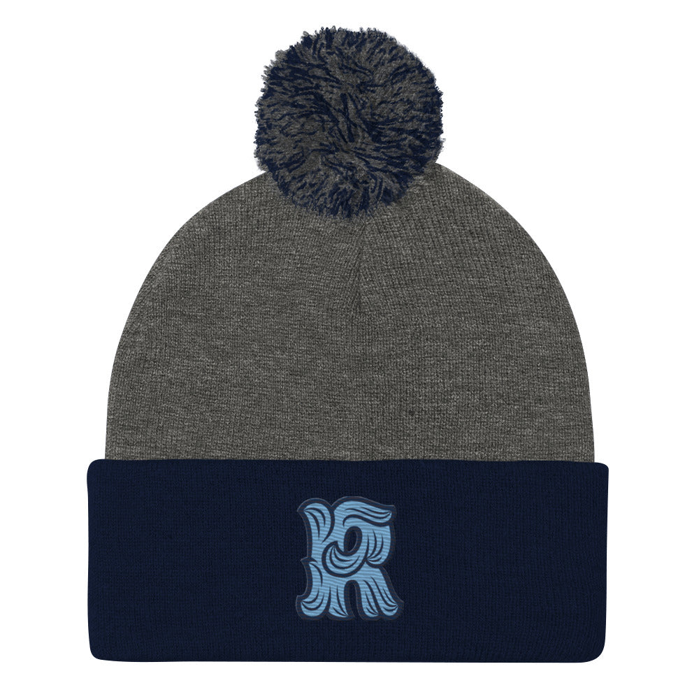 Miami Riptide Pom-Pom Beanie