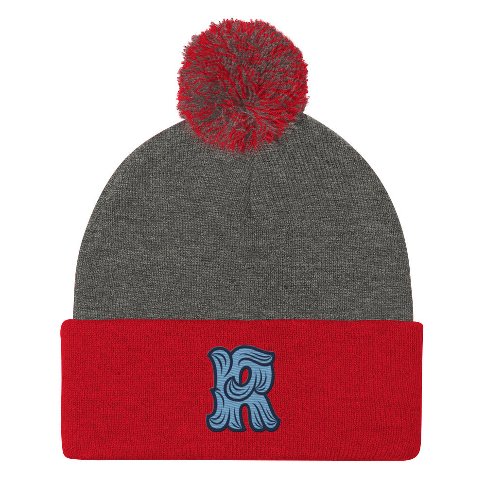 Miami Riptide Pom-Pom Beanie