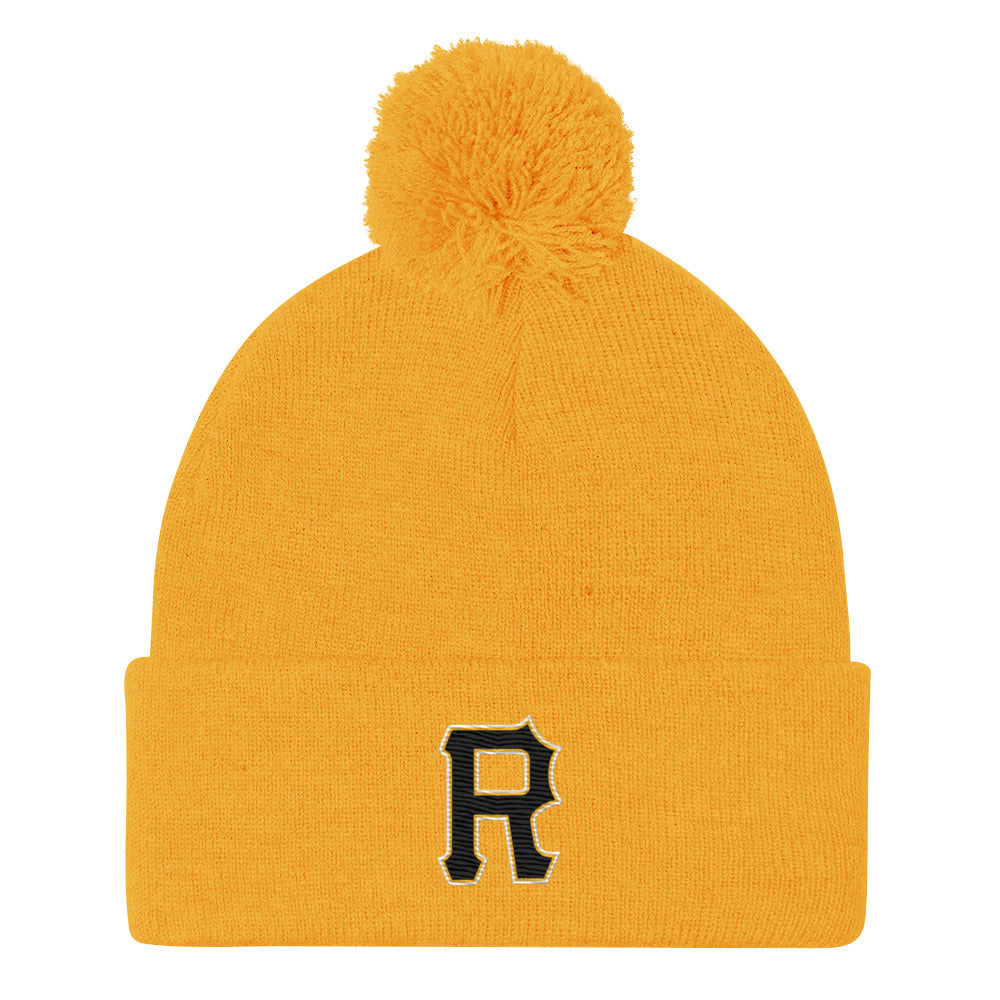 Pom-Pom Beanie - RoswellBSBL Pirates