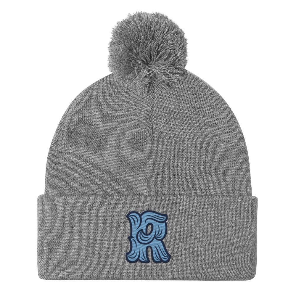 Miami Riptide Pom-Pom Beanie