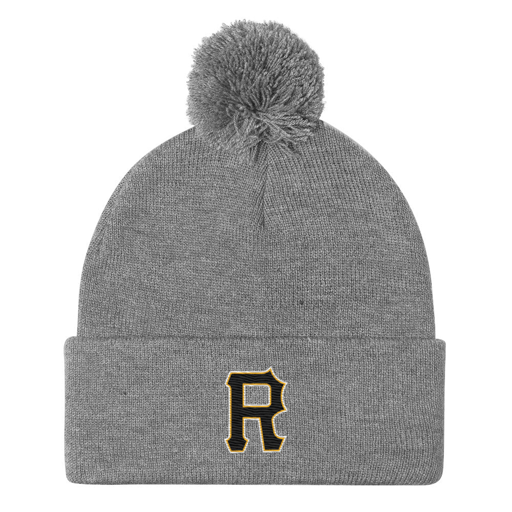 Pom-Pom Beanie - RoswellBSBL Pirates