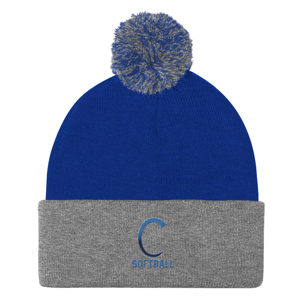 Pom-Pom Beanie - ACC Softball