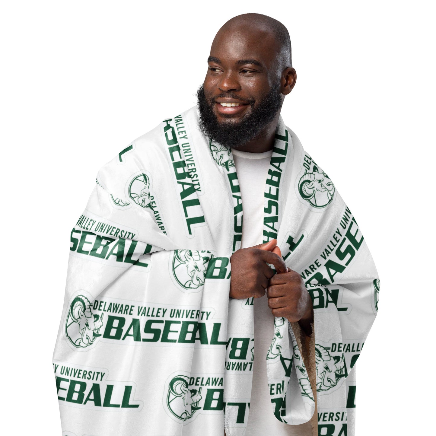 Delaware Valley University Baseball Sherpa blanket