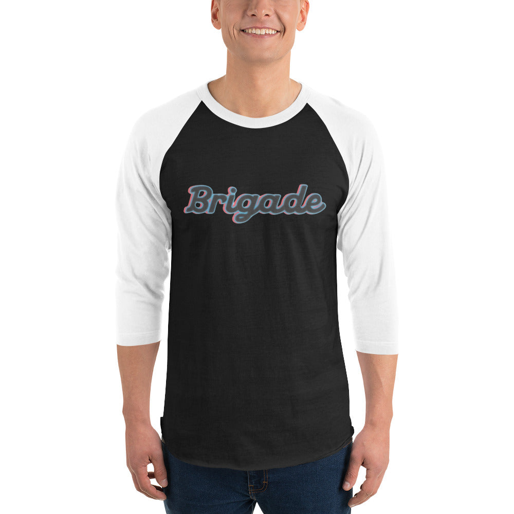 Bay Brigade 3/4 sleeve raglan shirt Bat Club USA