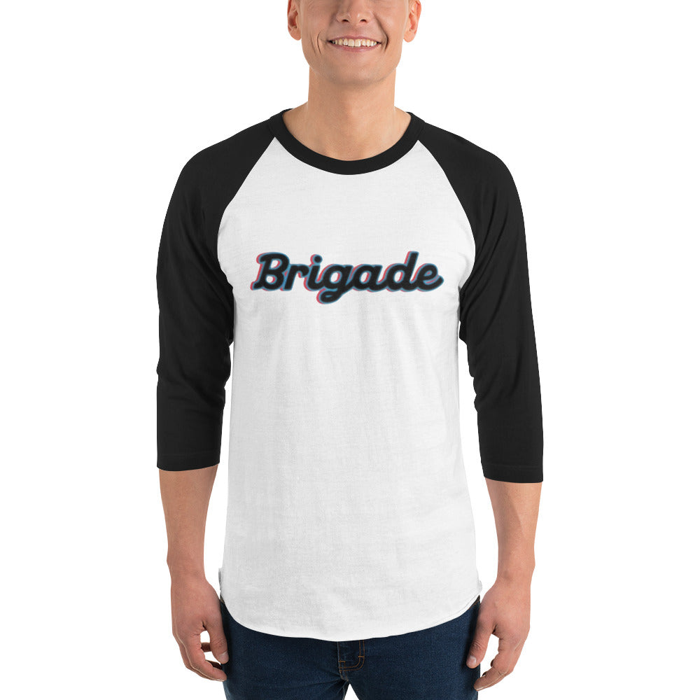 Bay Brigade 3/4 sleeve raglan shirt Bat Club USA