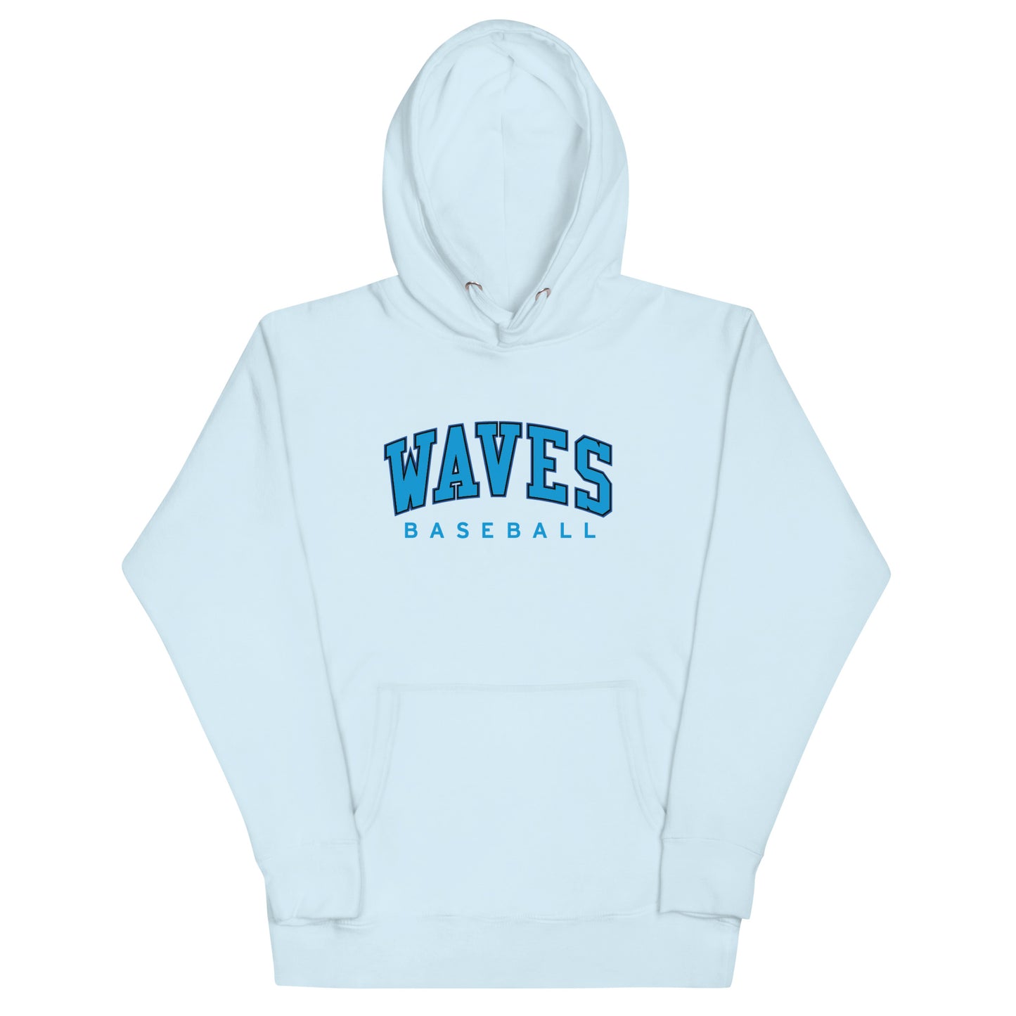 Unisex Hoodie Paradigm Waves Baseball - Team Store Bat Club USA