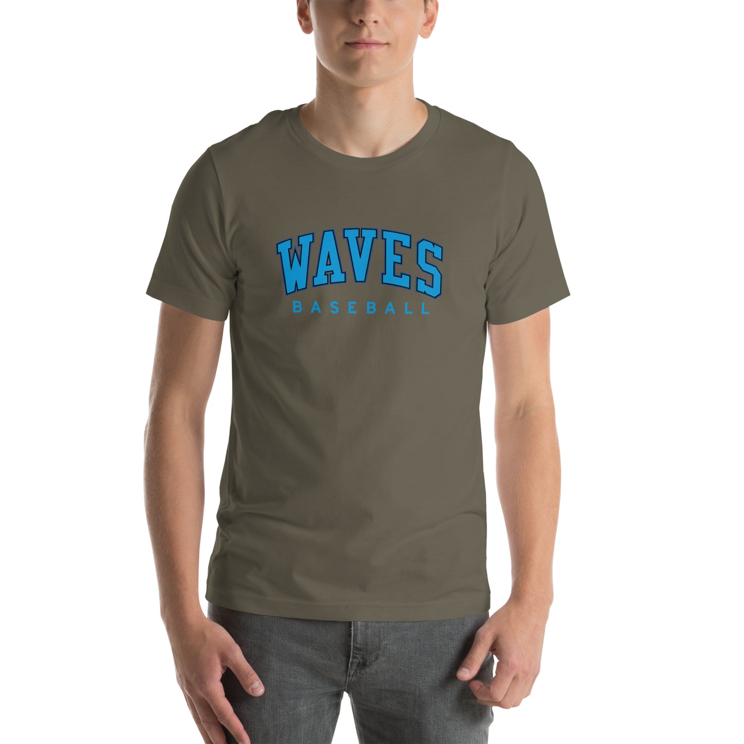 Unisex t-shirt Paradigm Waves Baseball - Team Store Bat Club USA