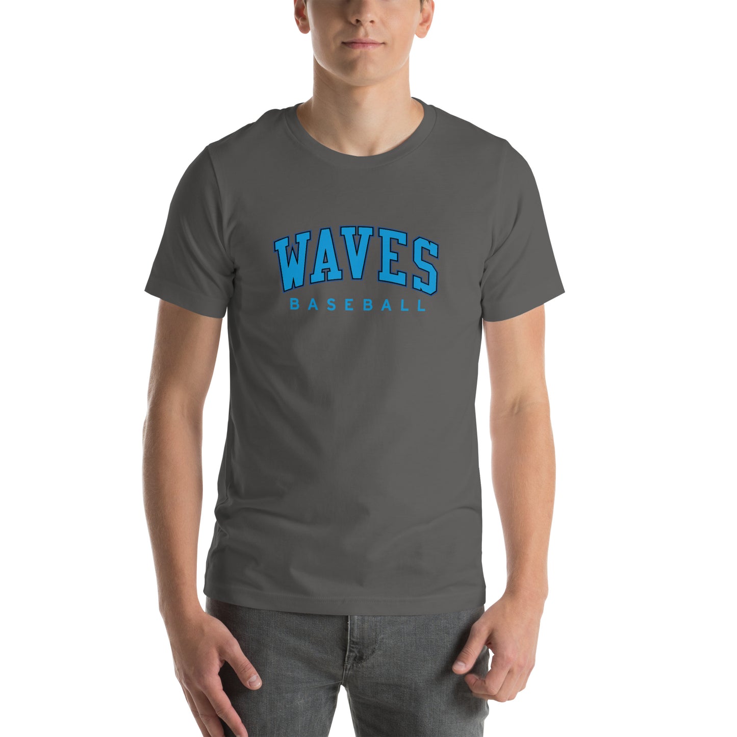 Unisex t-shirt Paradigm Waves Baseball - Team Store Bat Club USA