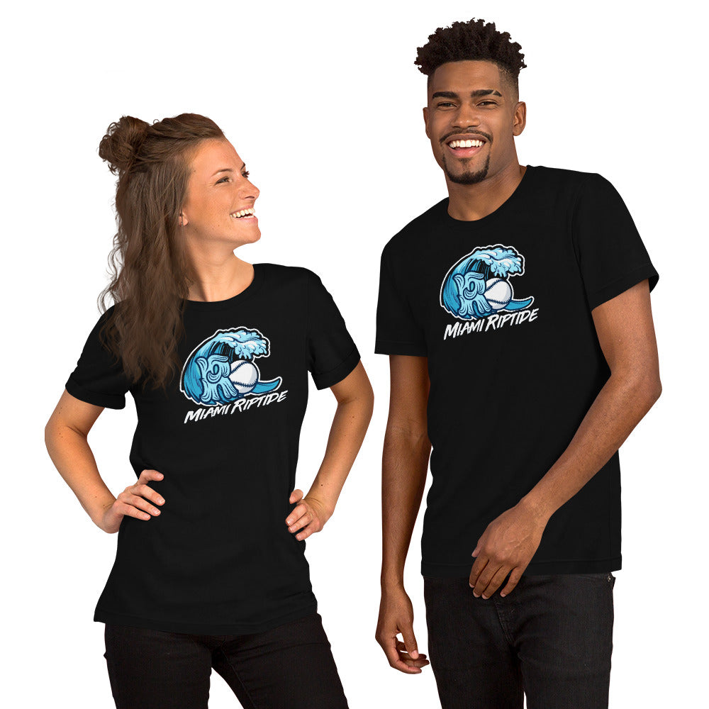 Unisex Tee Shirt - Miami Riptide Baseball