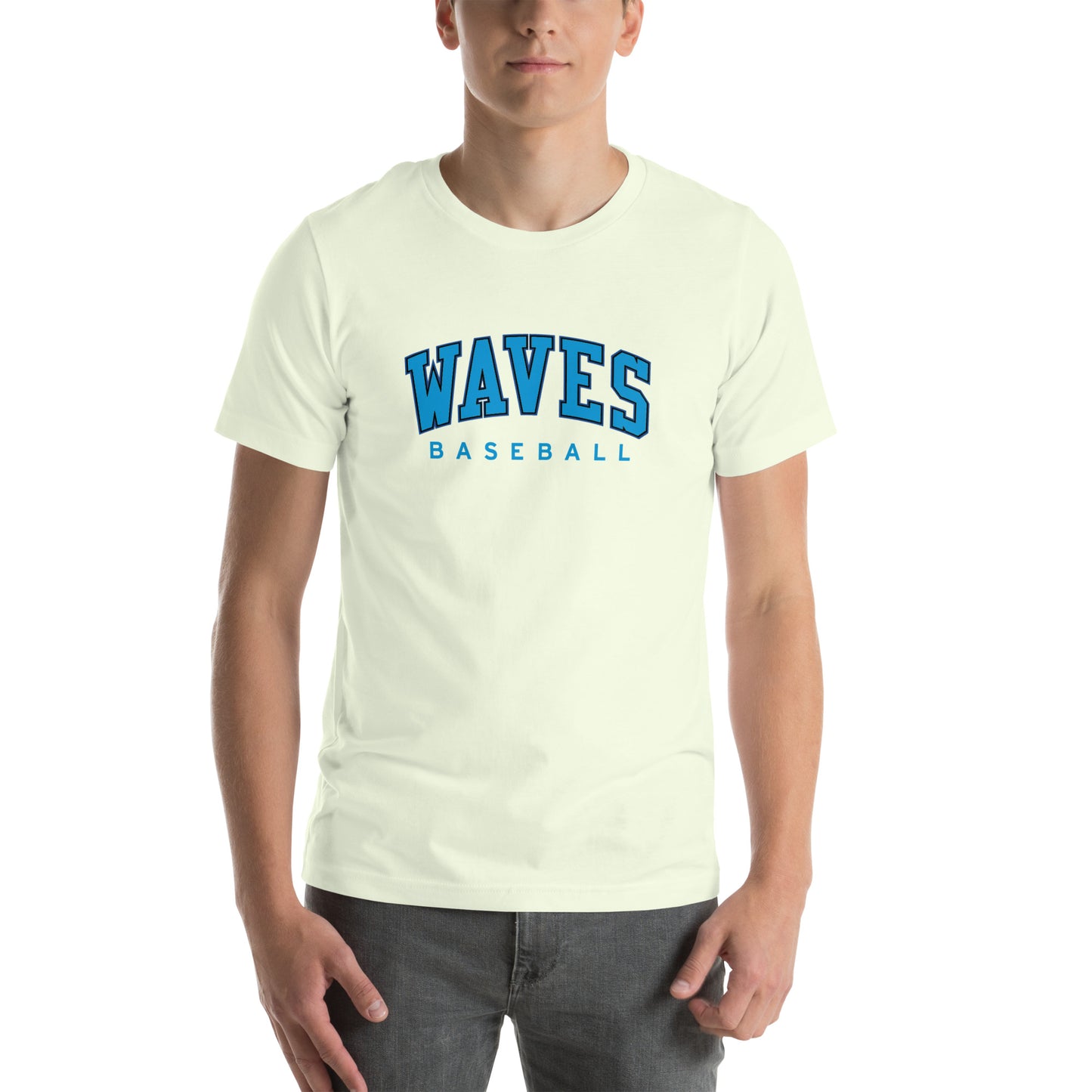 Unisex t-shirt Paradigm Waves Baseball - Team Store Bat Club USA