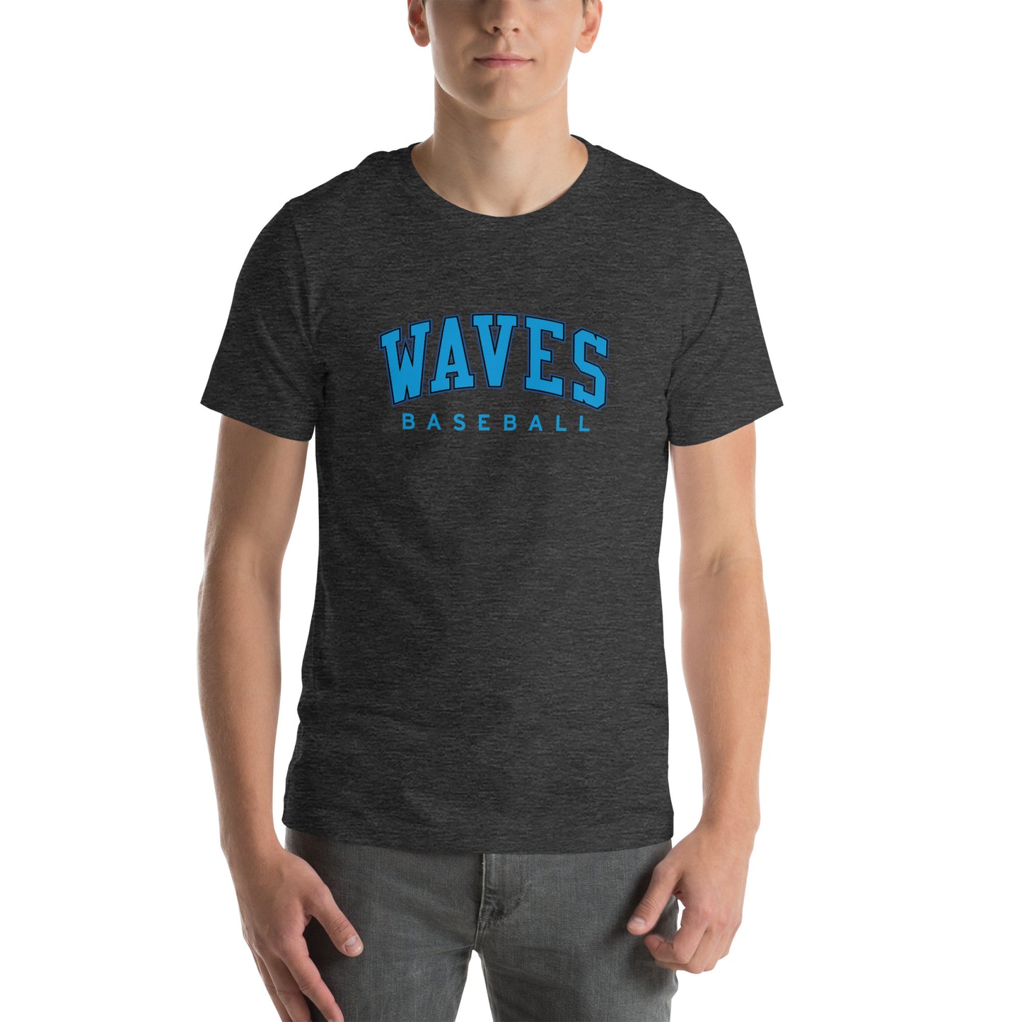 Unisex t-shirt Paradigm Waves Baseball - Team Store Bat Club USA