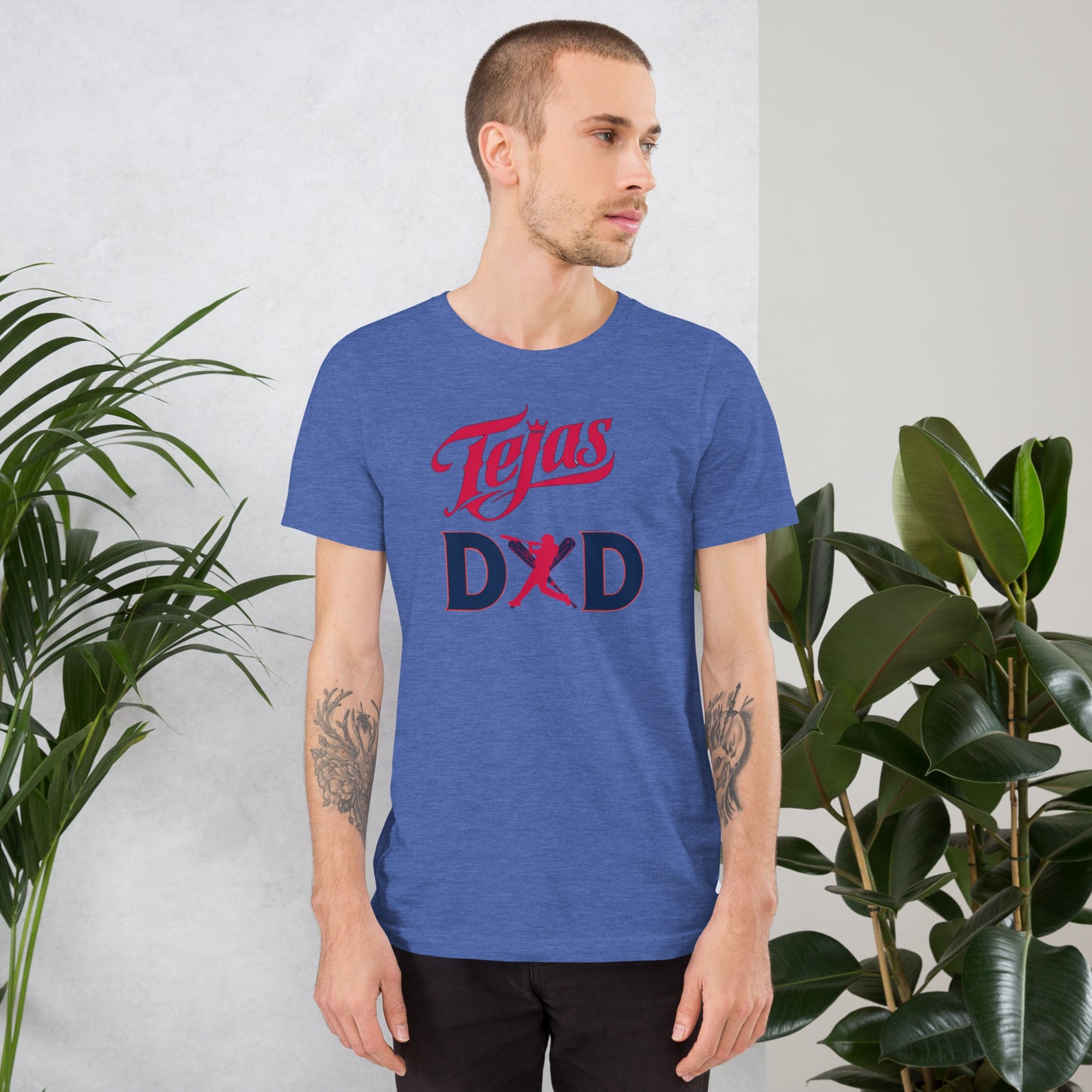 Tejas Baseball Dad Unisex t-shirt