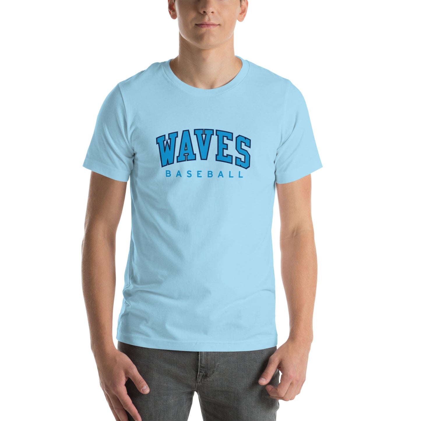 Unisex t-shirt Paradigm Waves Baseball - Team Store Bat Club USA