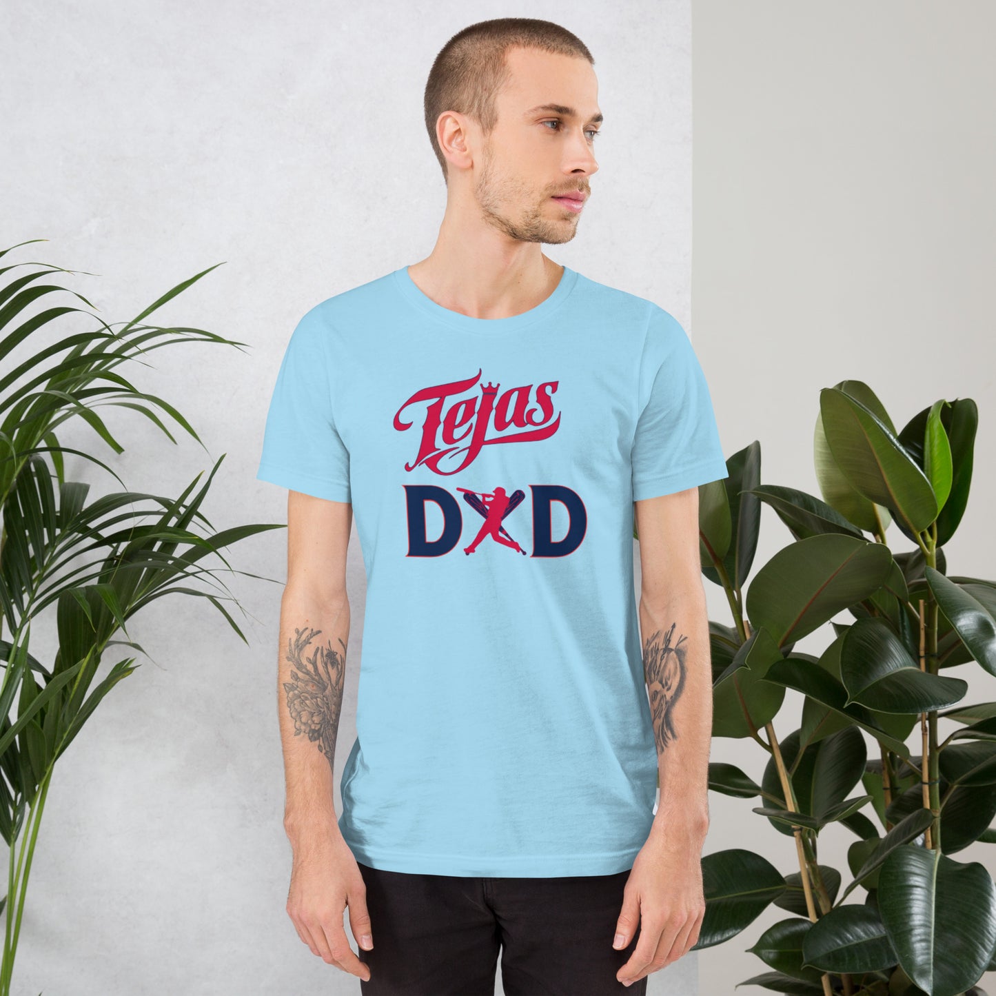 Tejas Baseball Dad Unisex t-shirt