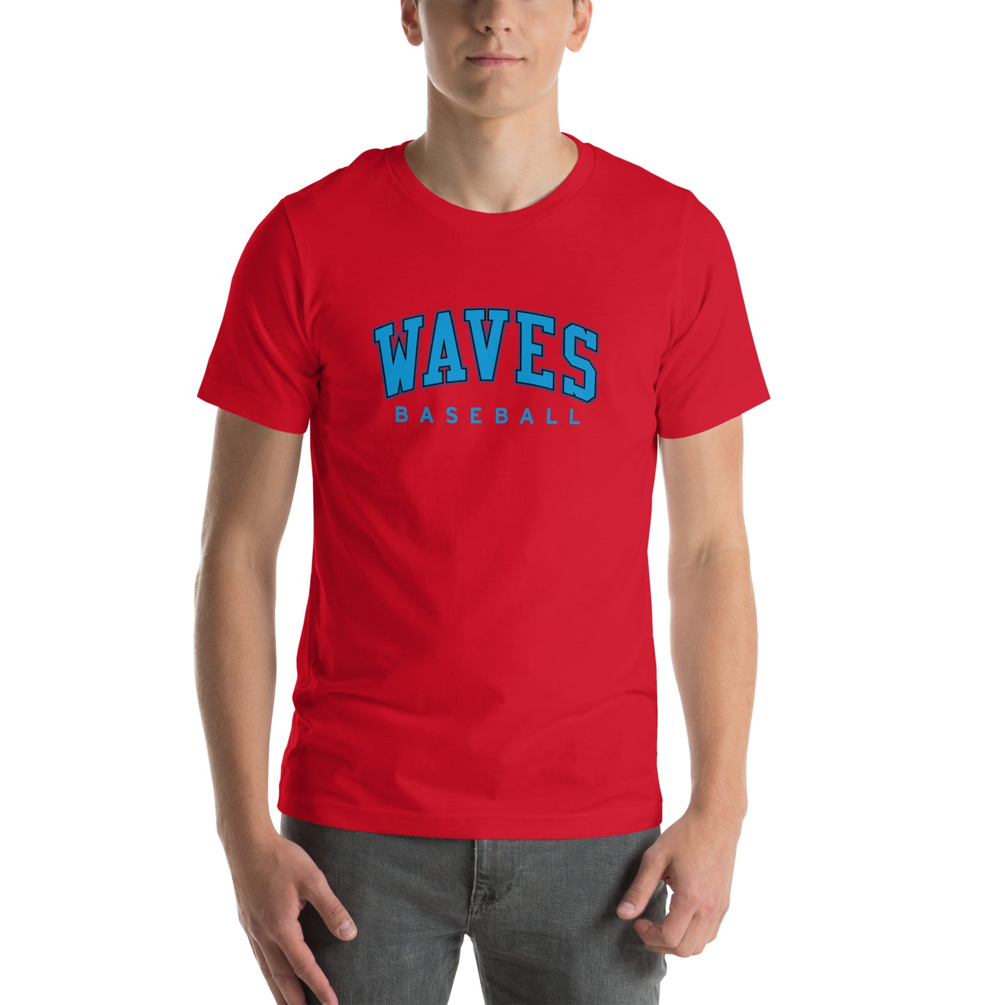 Unisex t-shirt Paradigm Waves Baseball - Team Store Bat Club USA