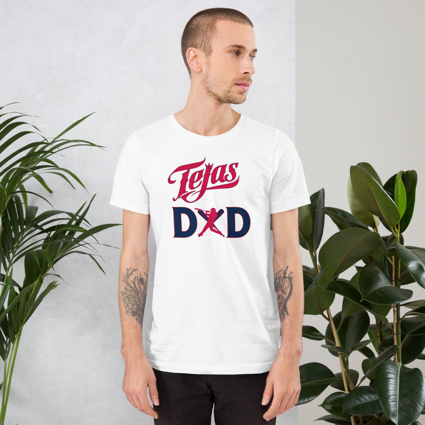 Tejas Baseball Dad Unisex t-shirt