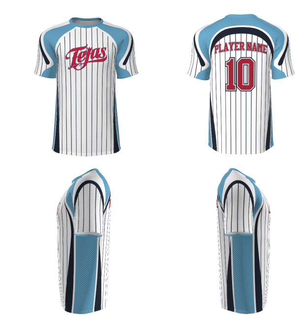 Tejas Baseball Fan Jersey - See instructions below