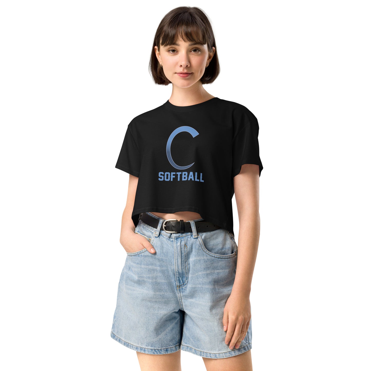 Women’s crop top - ACC Softball