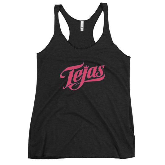 Tejas Baseball Women's Racerback Tank Bat Club USA