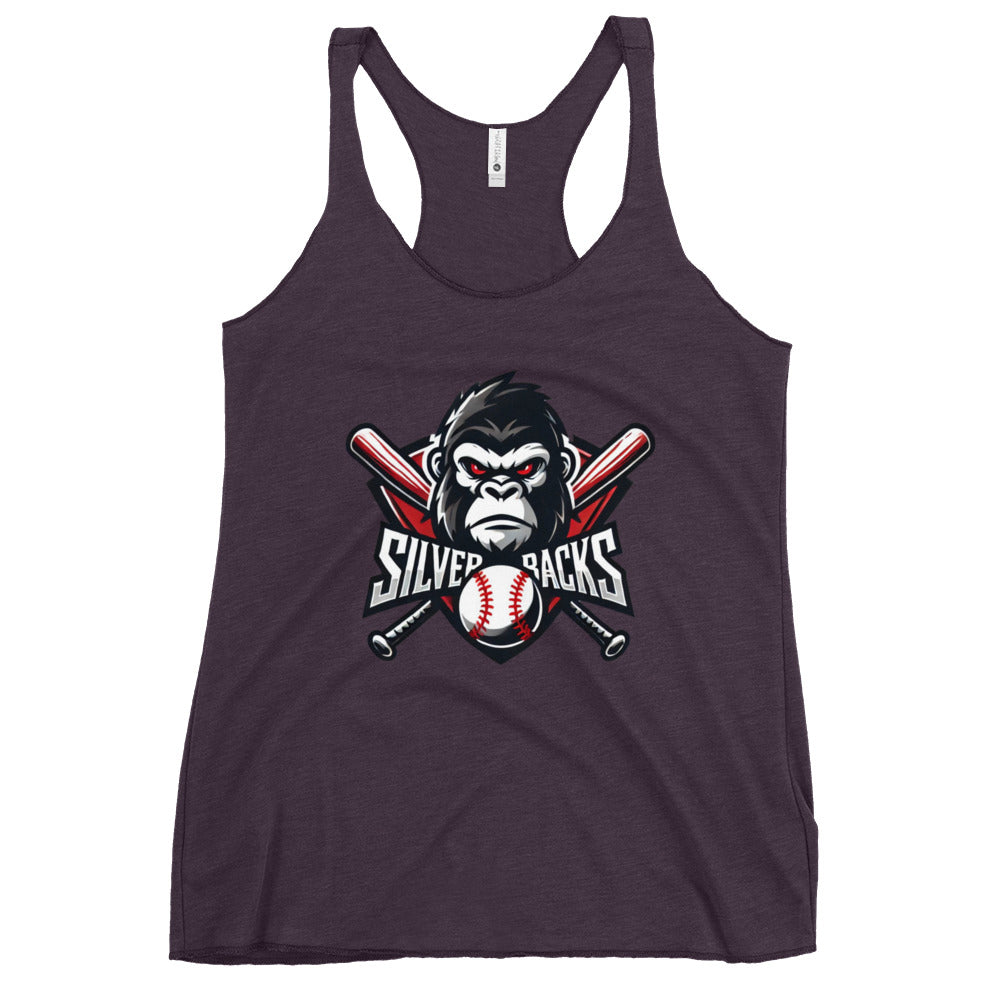 Silverbacks Baseball Women's Racerback Tank