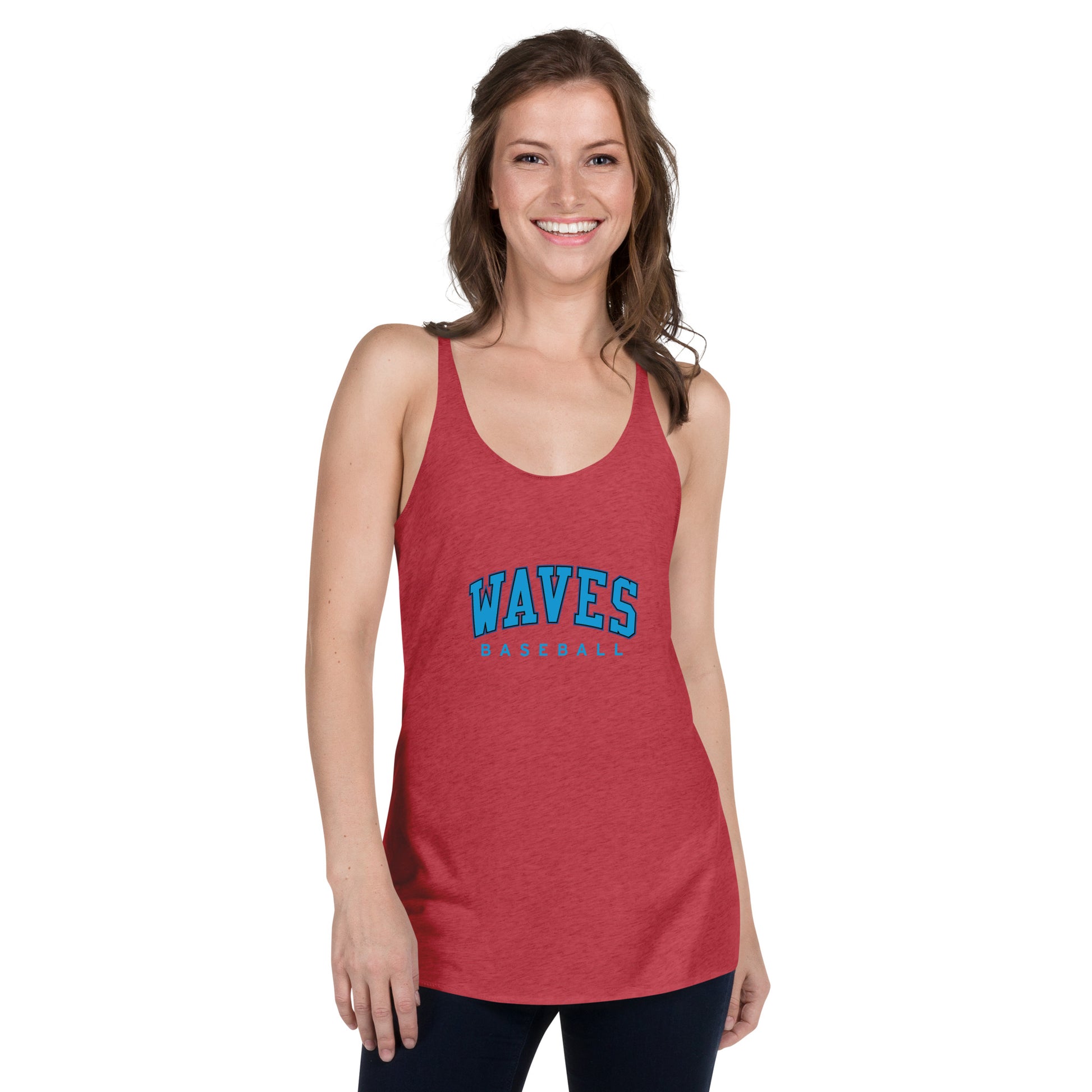 Women's Racerback Tank Paradigm Waves Baseball - Team Store Bat Club USA