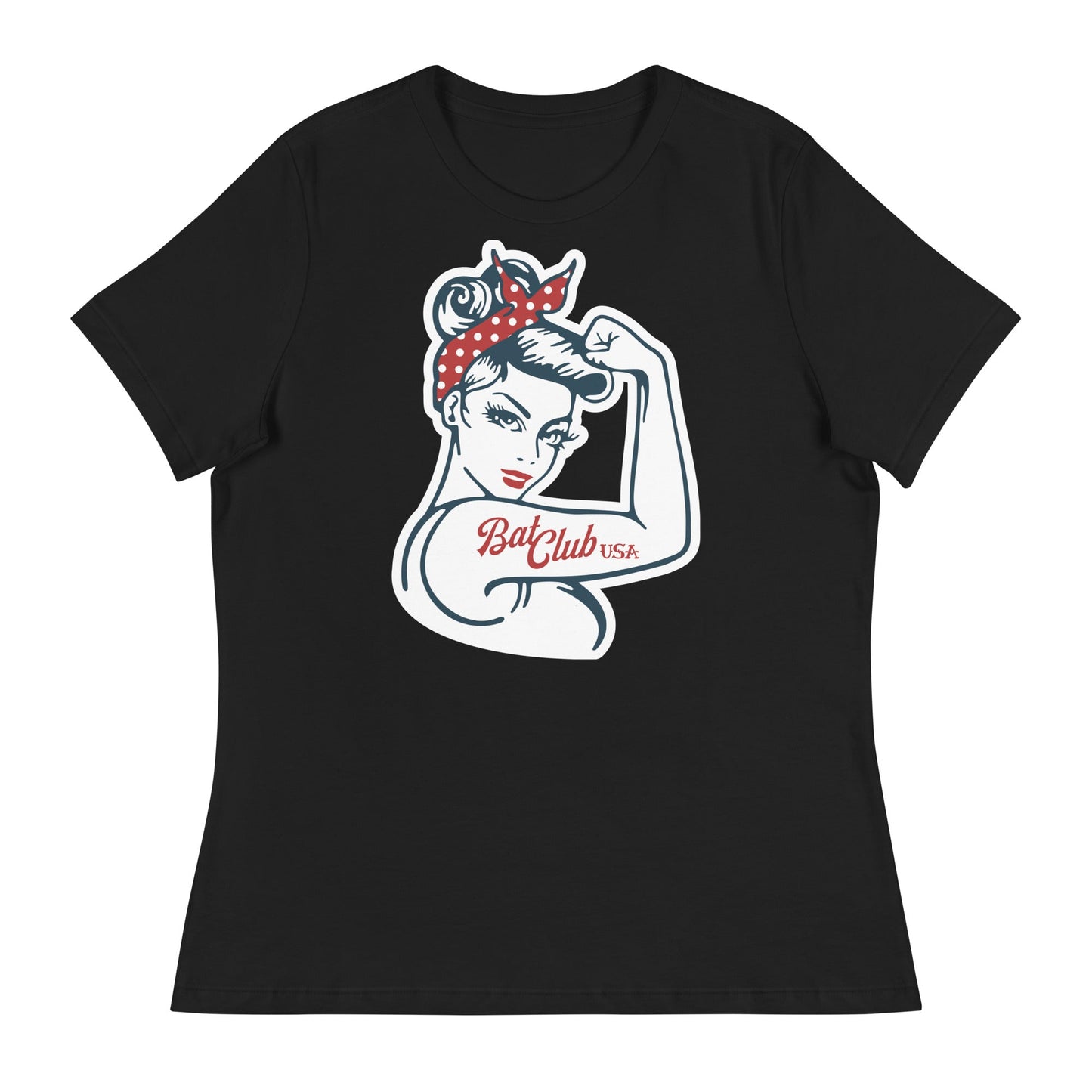 Women's Relaxed T-Shirt Bat Club USA