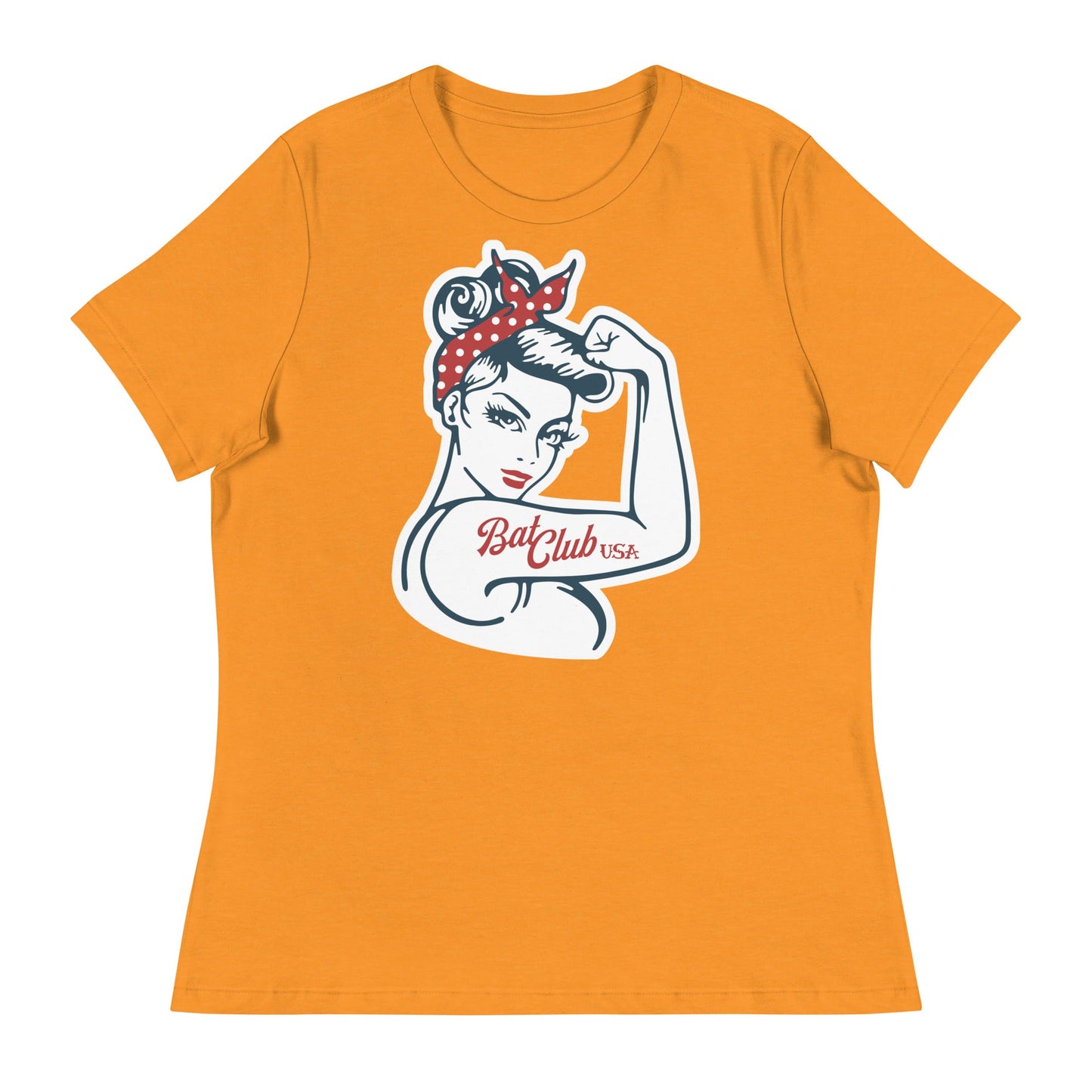 Women's Relaxed T-Shirt Bat Club USA