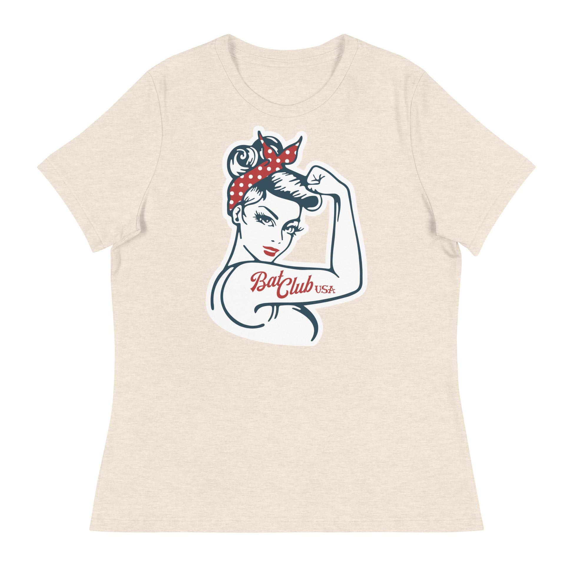 Women's Relaxed T-Shirt Bat Club USA