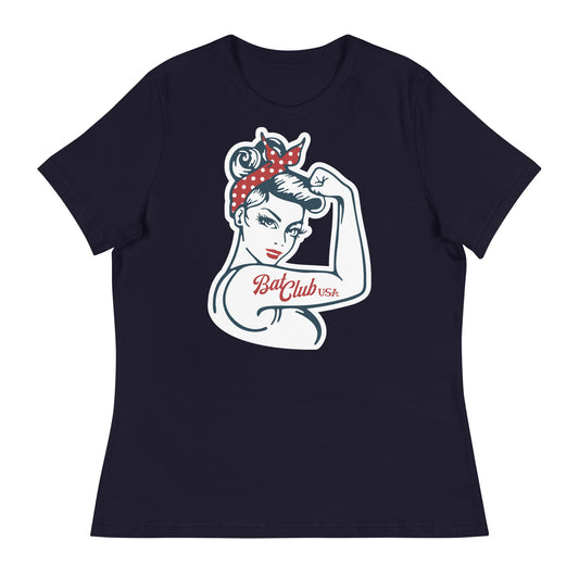 Women's Relaxed T-Shirt Bat Club USA