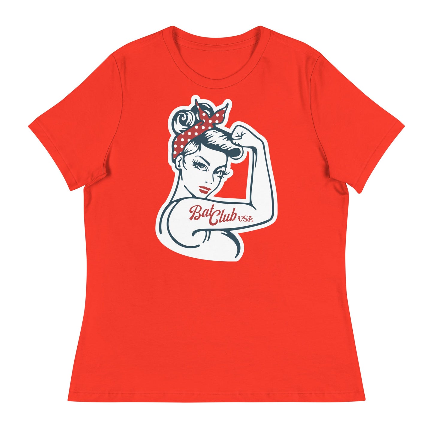 Women's Relaxed T-Shirt Bat Club USA