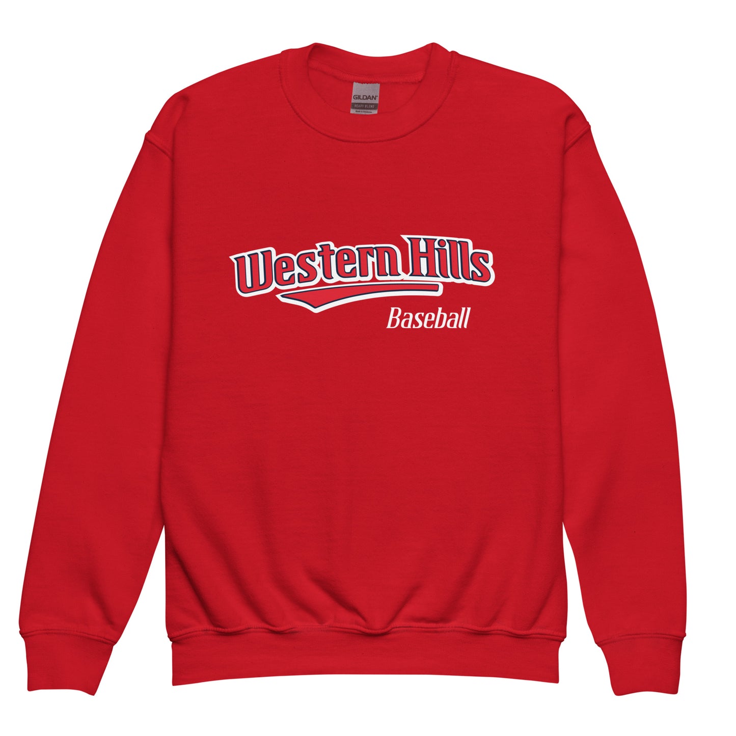 WHLL Youth crewneck sweatshirt Bat Club USA