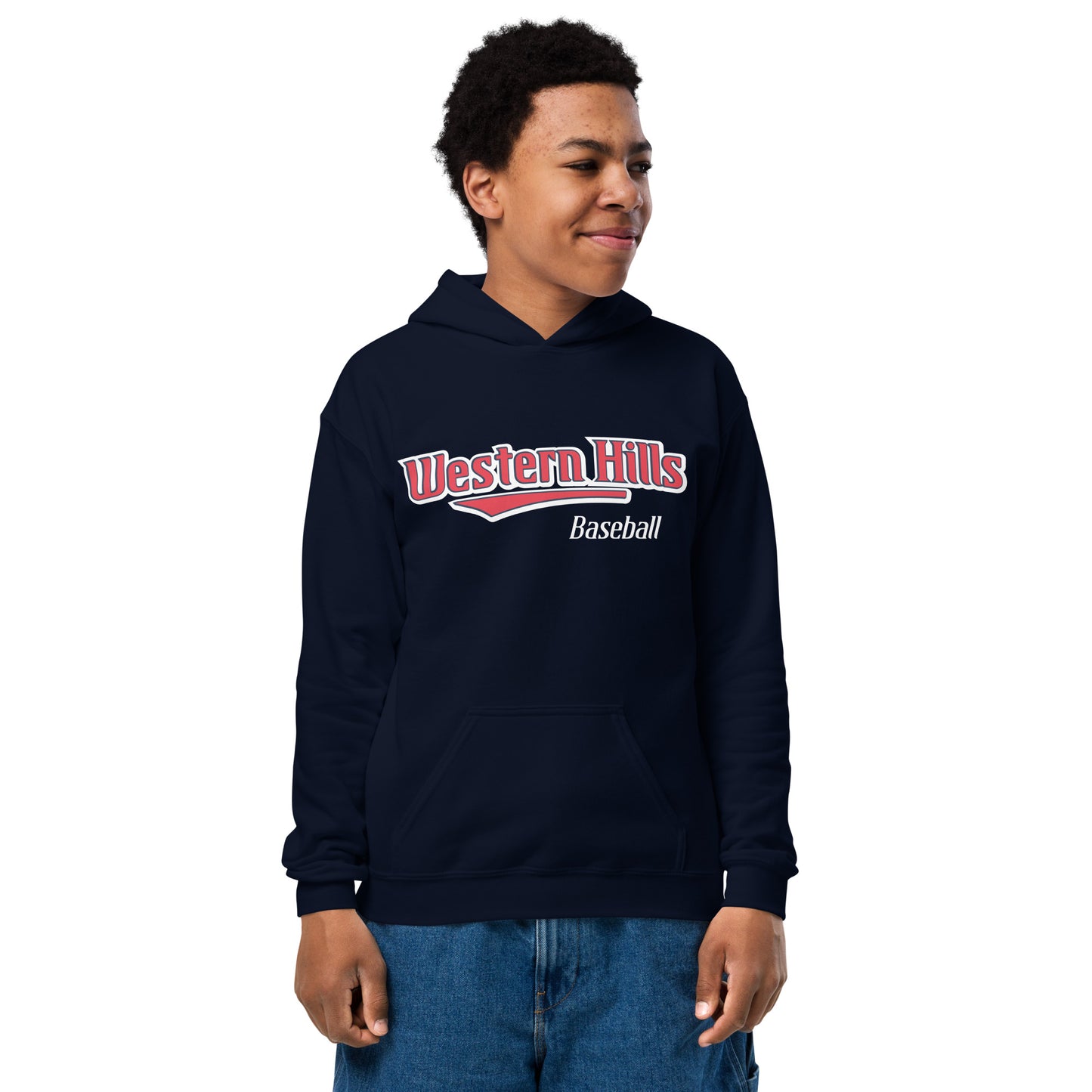 WHLL Youth heavy blend hoodie Bat Club USA